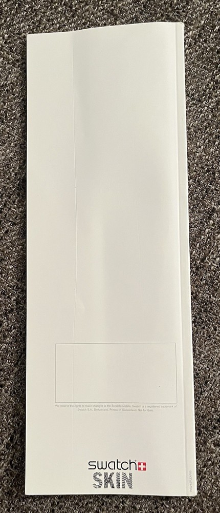 Swatch Skin Collection Fall/Winter 2000 Catalog