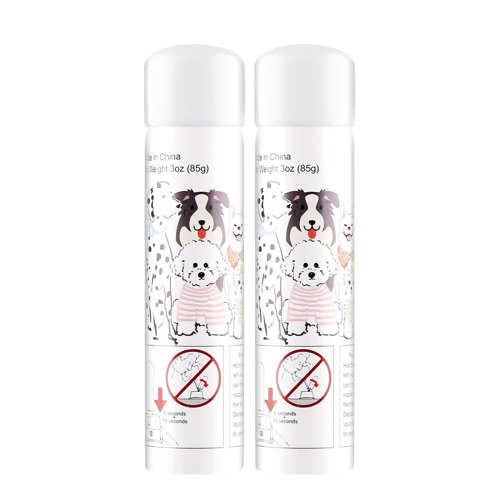 Citronella Spray Refill 2 Pack 3oz 85g Can Bark 2PACK, White-2
