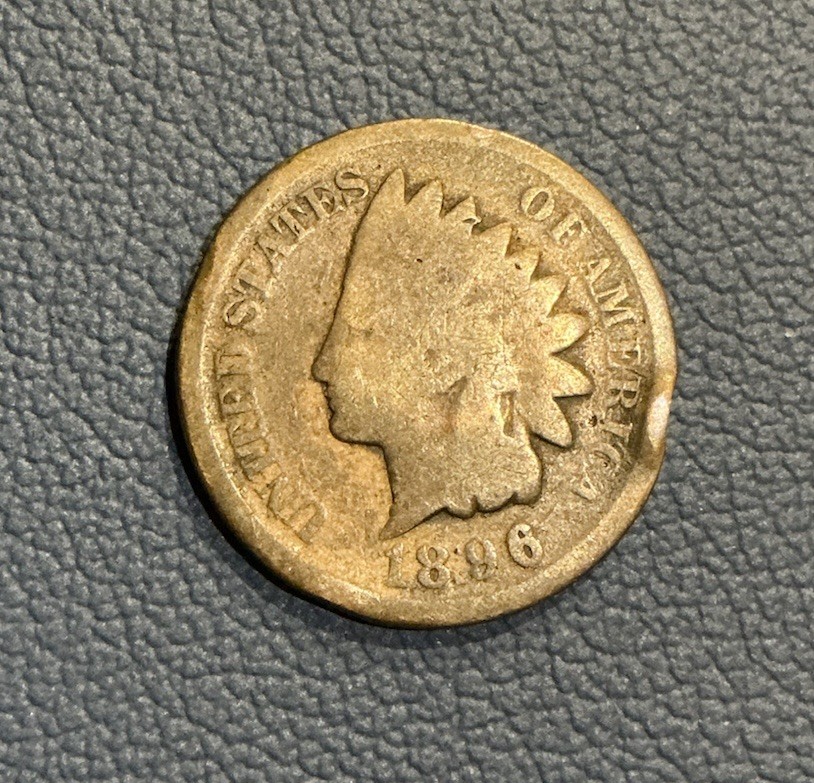 1896 Indian Head Cent - Vintage Penny
