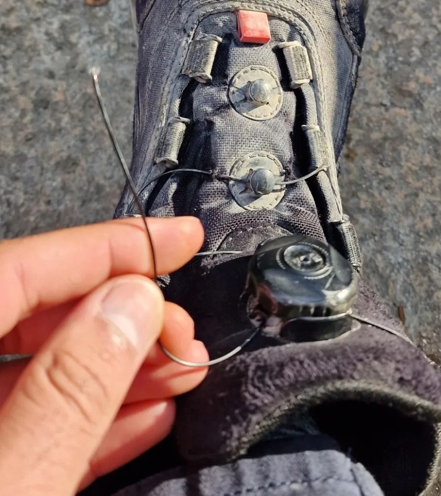 Specialized Boa 2FO Cliplite+Leatt Clipless replacement Lace Wire Cord Leatt 6.0