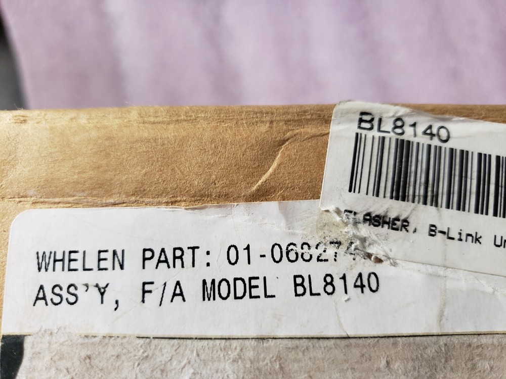 NEW Whelen BLink BL8140 High Current Switch 8 Channel