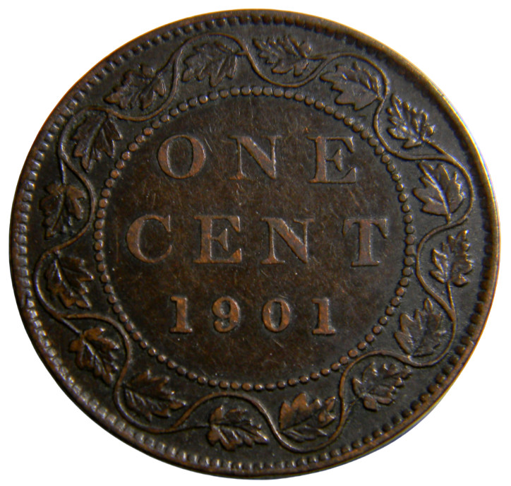 Canada 1901 One Cent (0748)