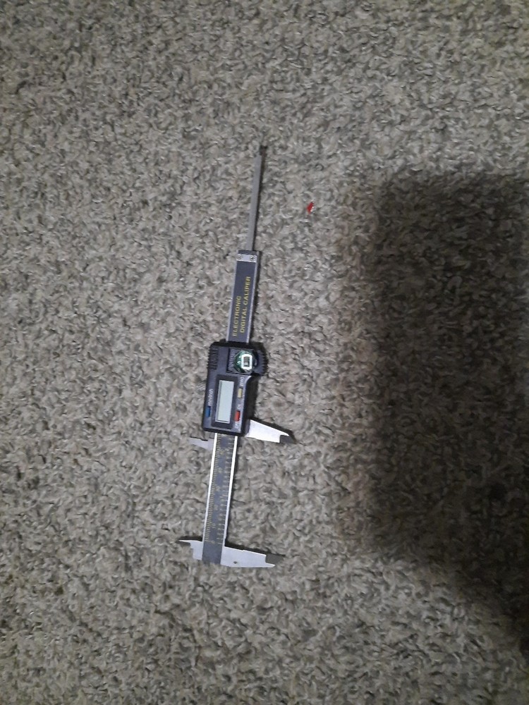 Electronic Digital Caliper Missing Battery Cover