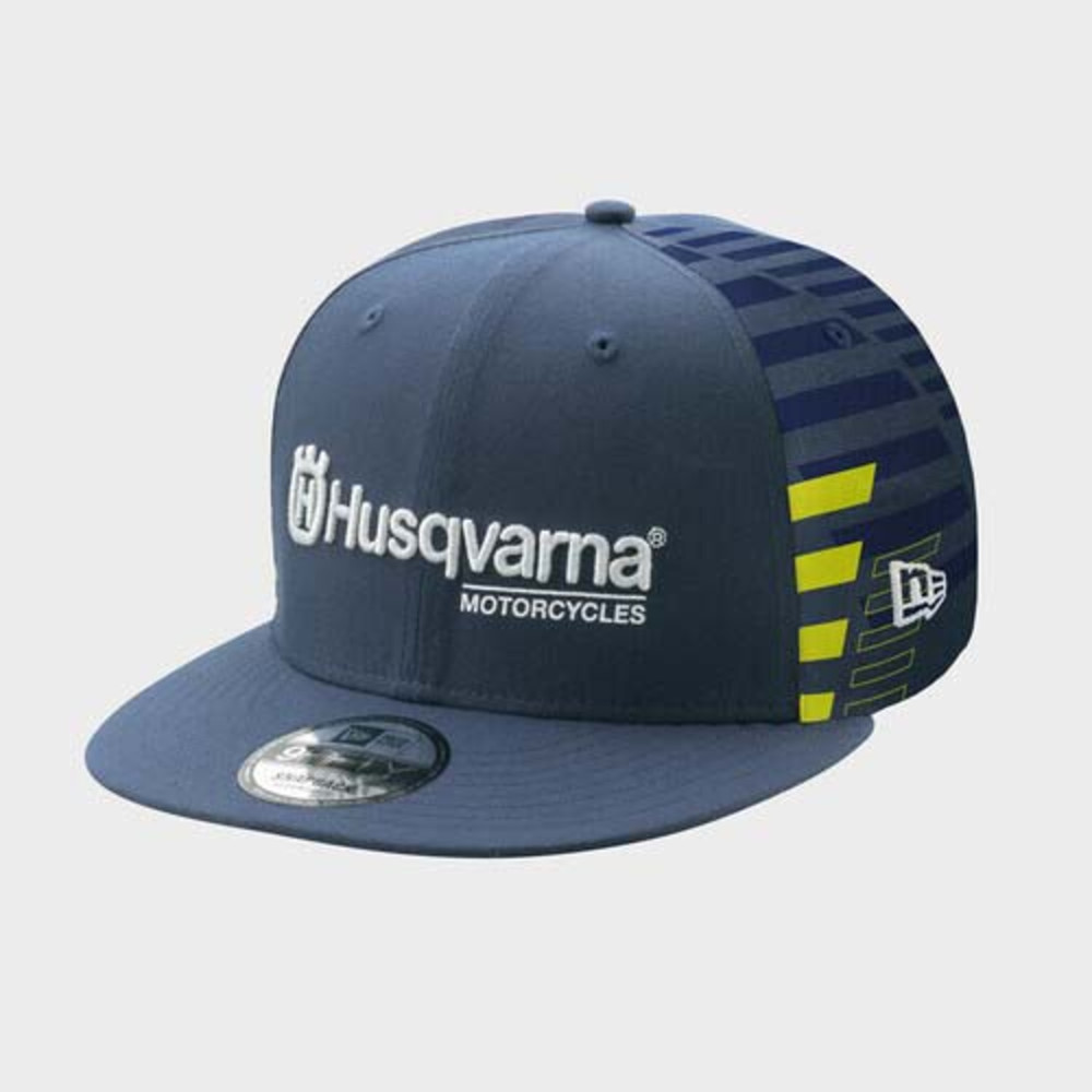 HUSQVARNA TEAM FLAT CAP BLUE - 3HS240036500