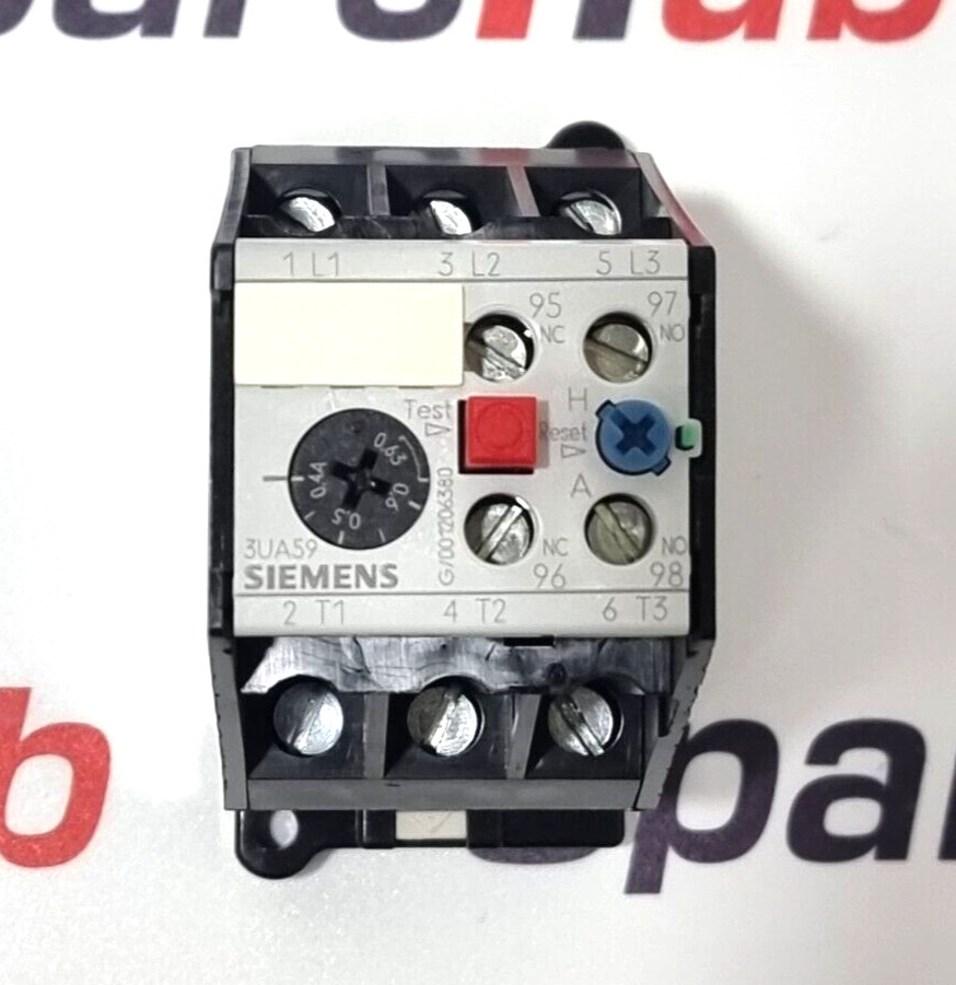 SIEMENS 3UA5900-0G Overload Relay