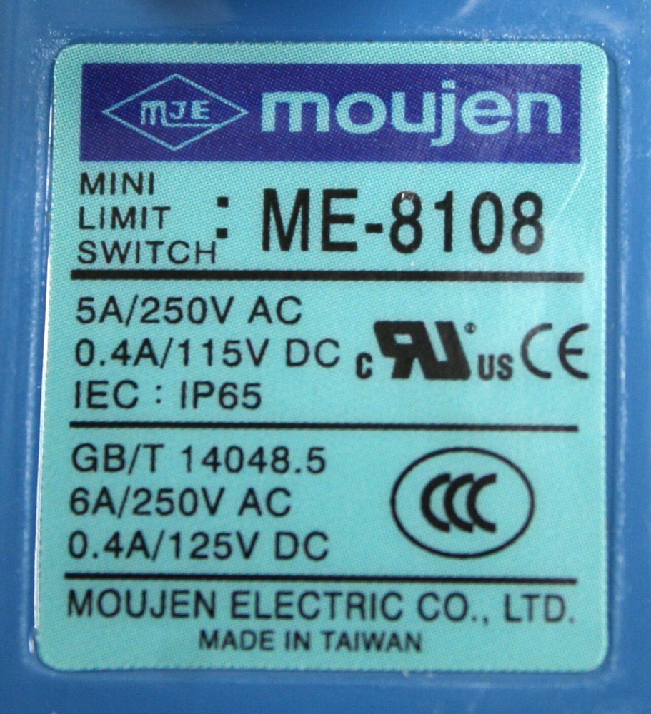 ME-8108-M Adjustable Metal Roller Lever Limit Switch Replace TELE XCKD 2149