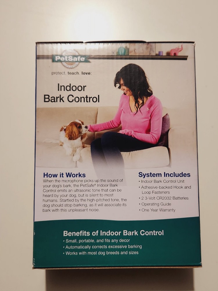 PETSAFE Ultrasonic Freestanding Single Room Coverage Indoor Bark Control