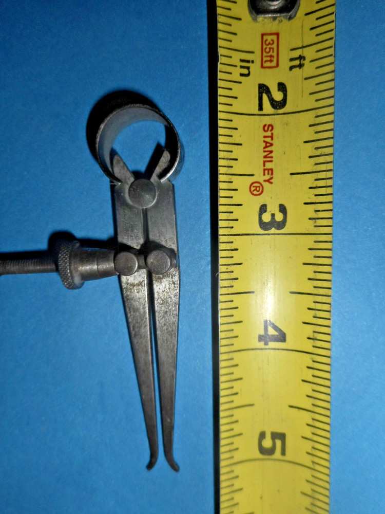 Vintage Llufkin Rule Co. Flat-Leg Spring Inside Caliper