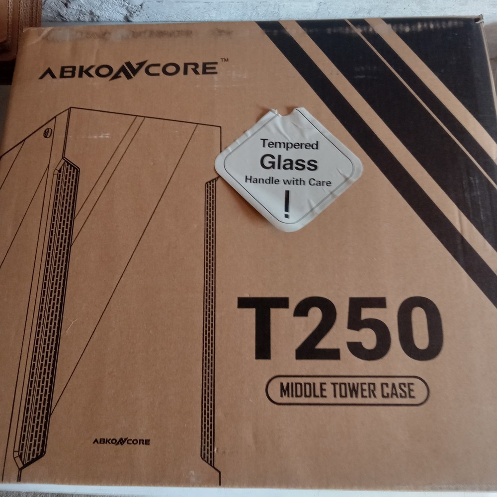 abkoncore t250 gaming case tower-NEW