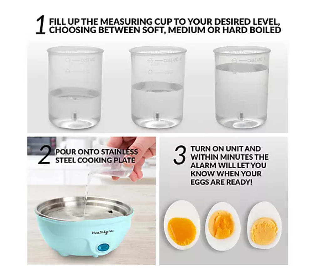 Nostalgia Premium 7-Egg Cooker