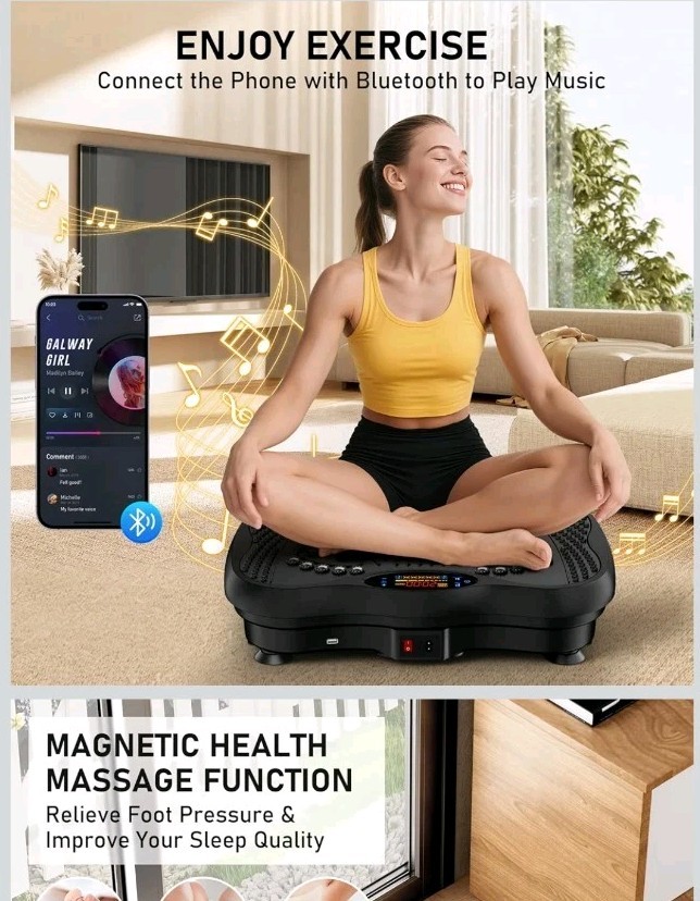vibration plate exercise machine