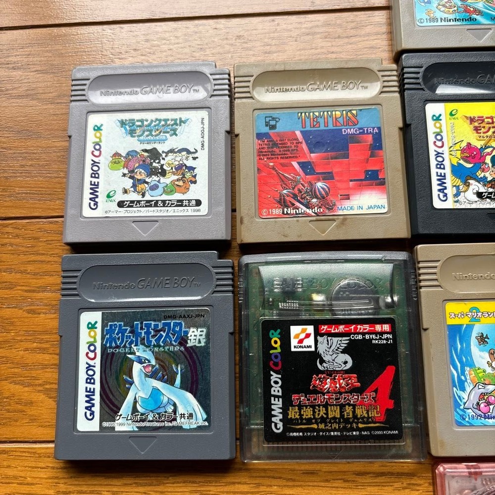 Nintendo Game Boy Advance White Console w/ Games Bundle Set Japan