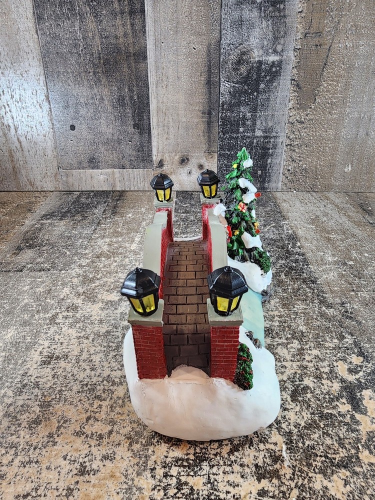 Holiday Time Lighted Bridge W/Box
