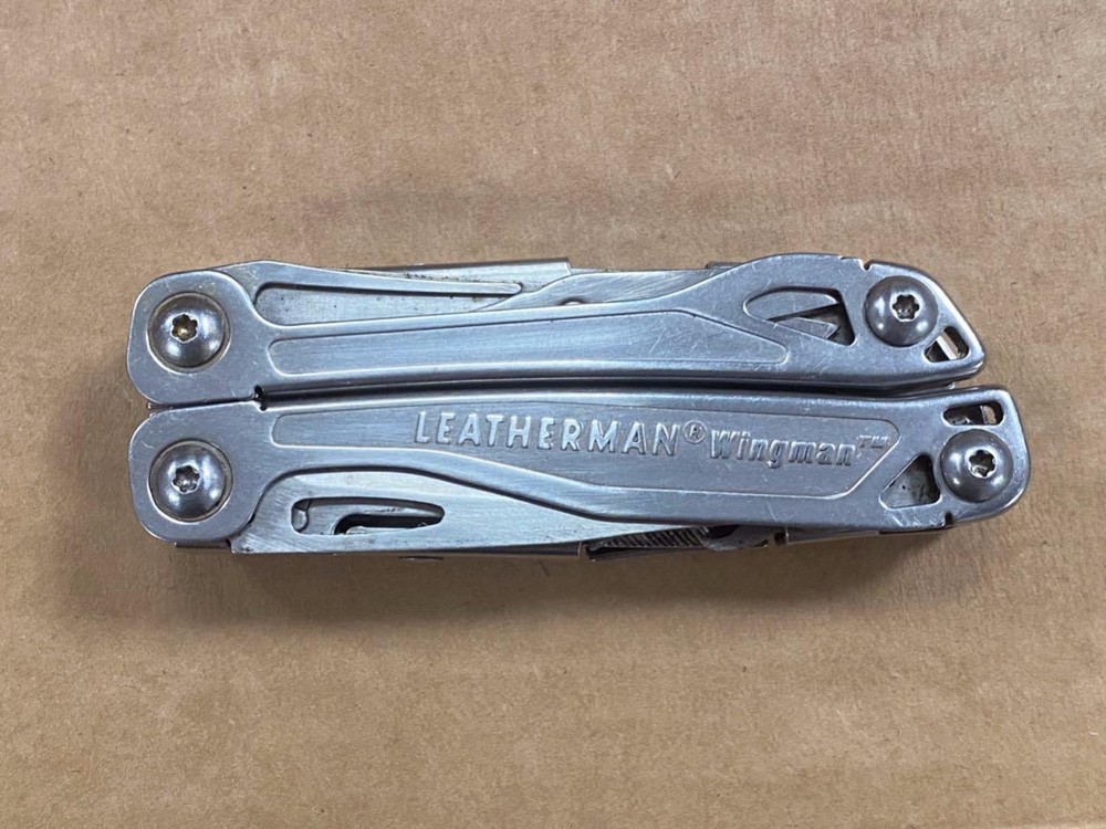 LEATHERMAN WINGMAN MULTI-TOOL- USED.