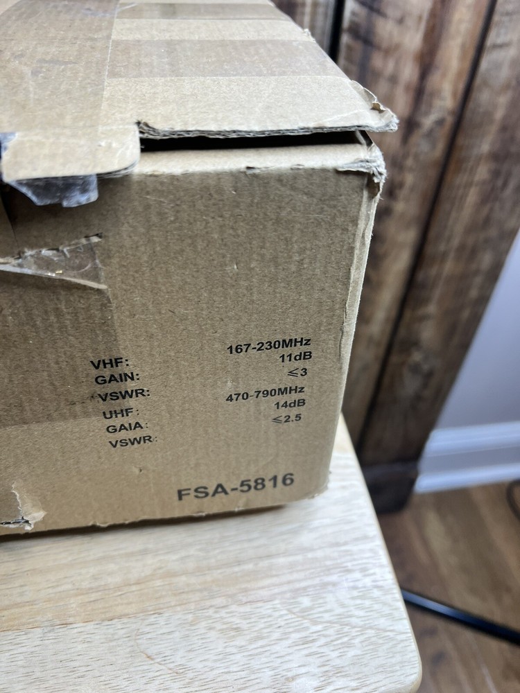 Five Star Antenna FSA-5816 New Open Box
