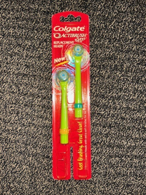 Colgate Actibrush BZZZ Replacement Toothbrush Heads Extra Soft 2 Per Pkg (51)