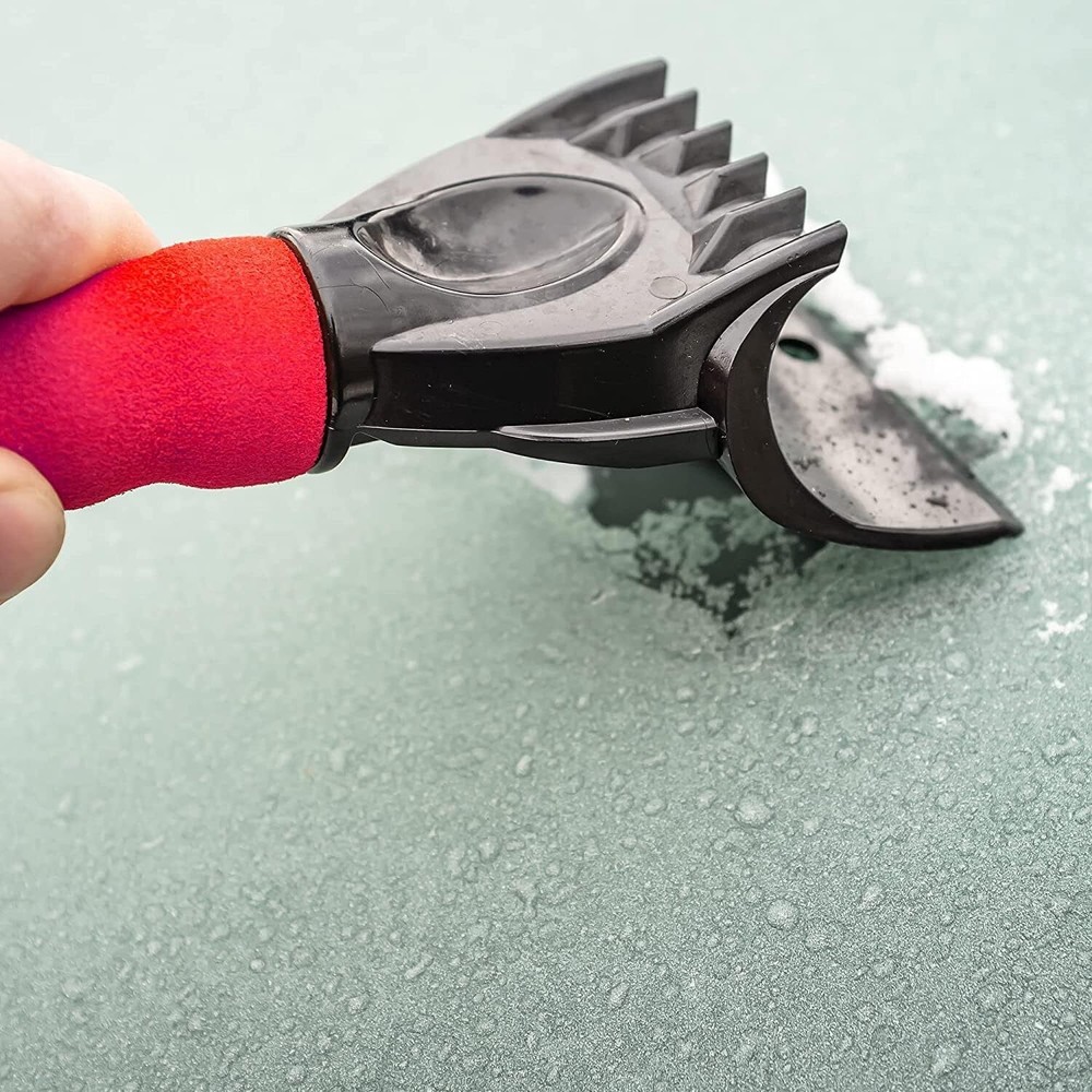 Car Ice Wiper Scraper Window Tool Snow Grip Windshield Cleaning Removal Water;
