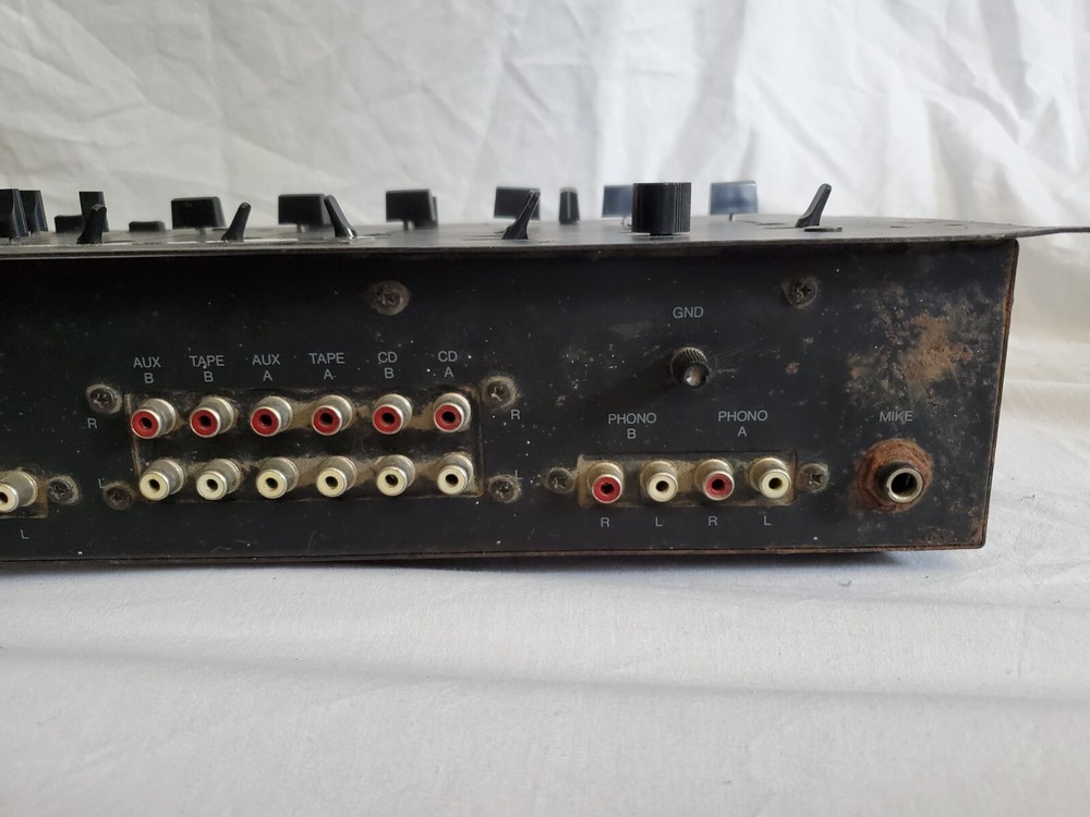 Atus AM300E Stereo DJ Mixer - Working