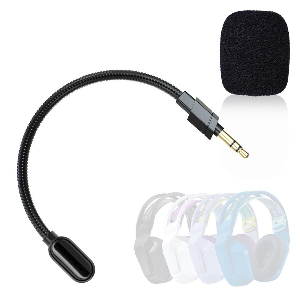 G733 Replacement Microphone, G733 Headset Mic Replacement, 3.5mm Professional...