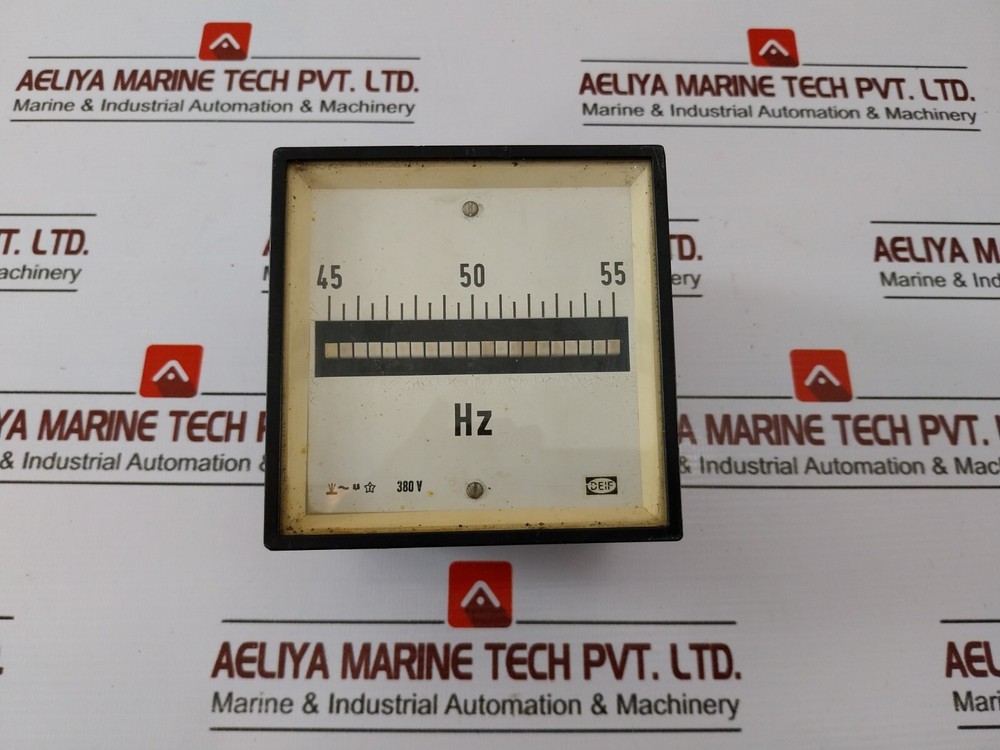 Deif Frequency Meter 45-55 HZ 380V