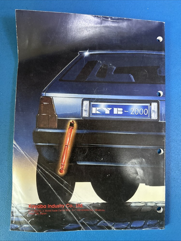 KYB SHOCK ABSORBER CATALOGUE 1994 1995 SAME DAY DISPATCH