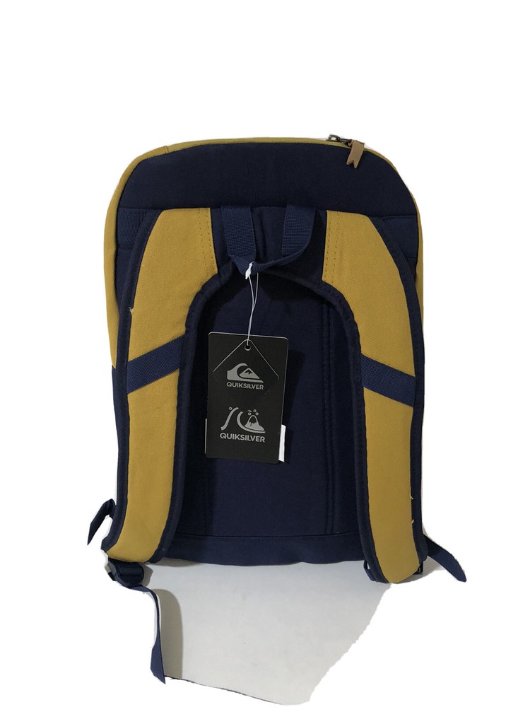 QuikSilver Backpack School blue yellow
