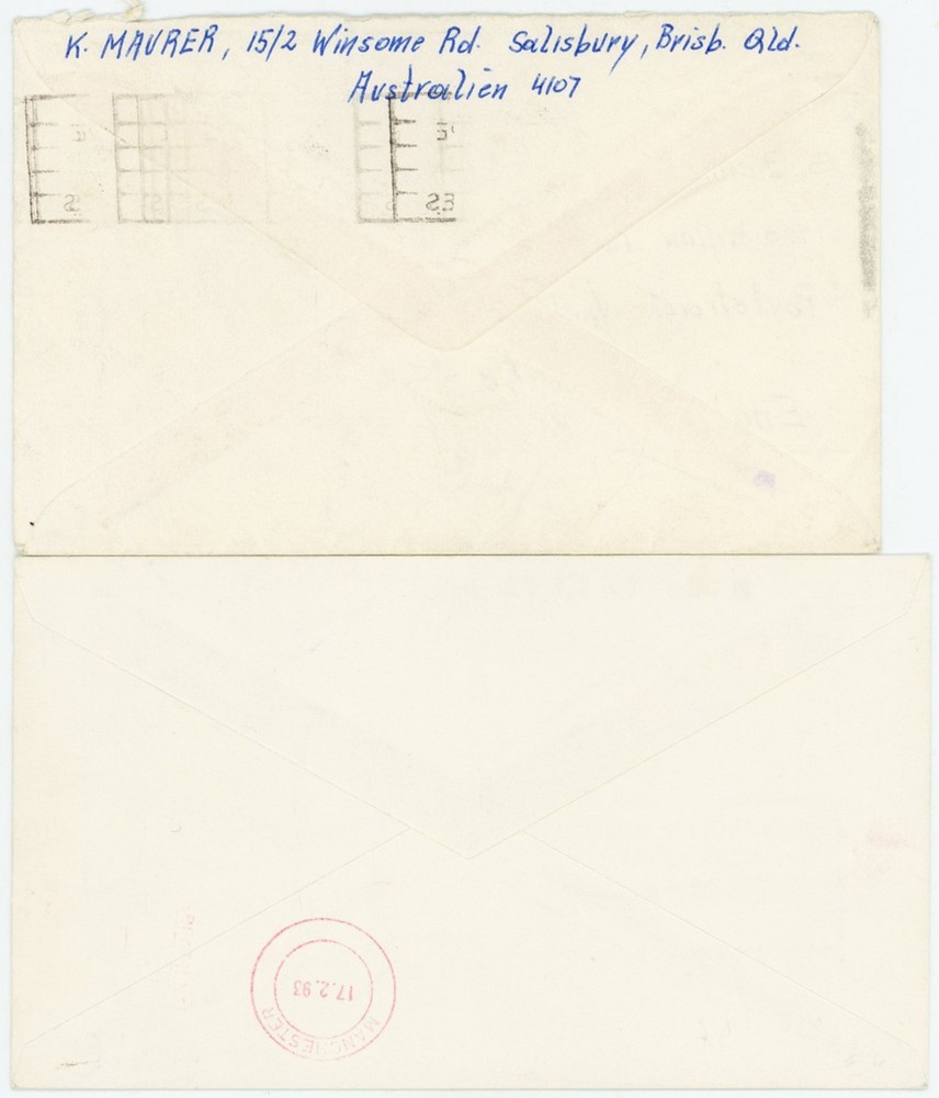 ANTARCTIC 1964-92 COVERS + CARD 4 ITEMS