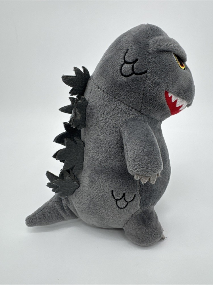 Phunny Godzilla Gray 8” Plush Stuffed Animal Kidrobot