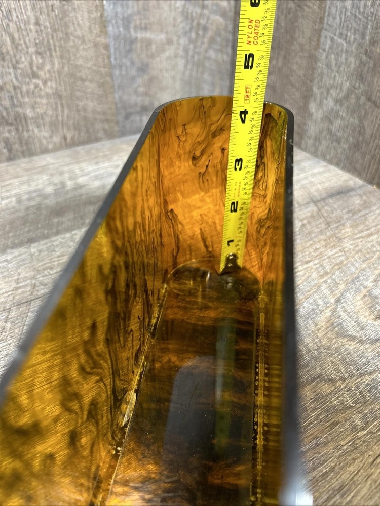 Tortoise Shell Magazine Holder/ File Holder