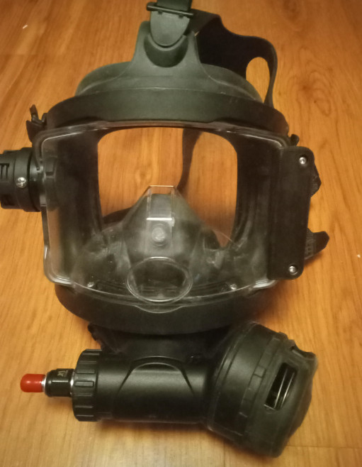 OTS Guardian Full Face Mask Light Mount