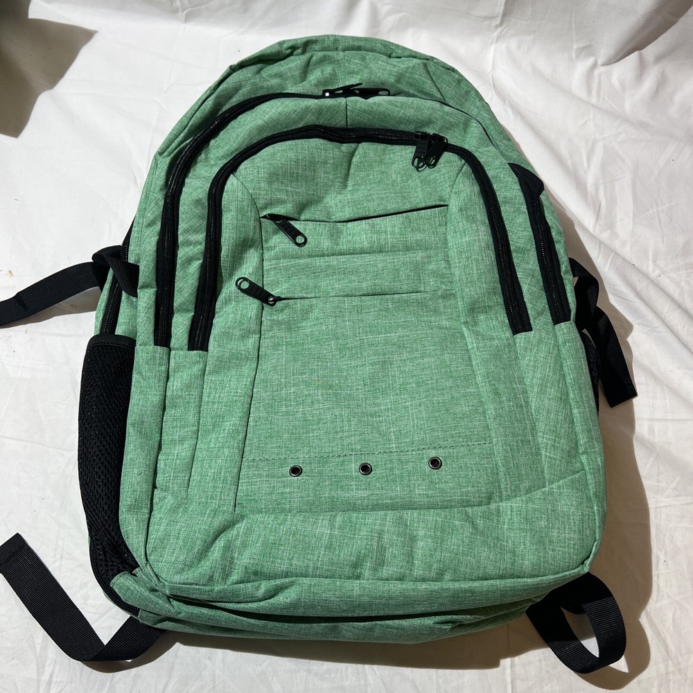 LCKPENG Extra Large Laptop Backpack, Water Resistant- Unisex - Green