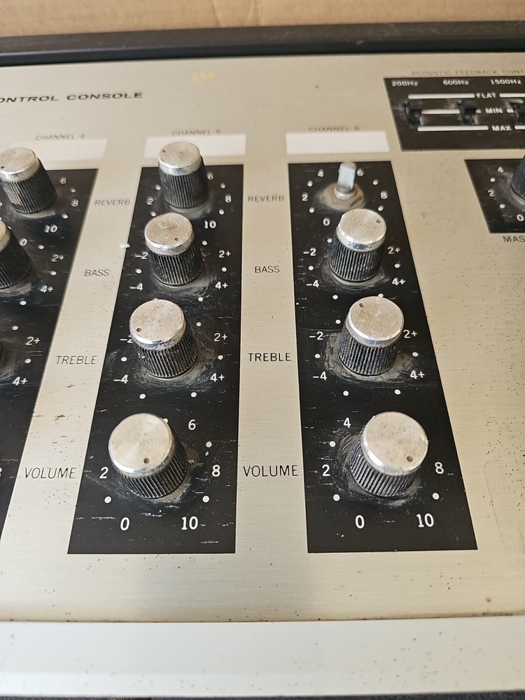 CLASSIC ALTEC MODEL 1214 CONTROL CONSOLE MIXER 6 + 1 CHANNEL