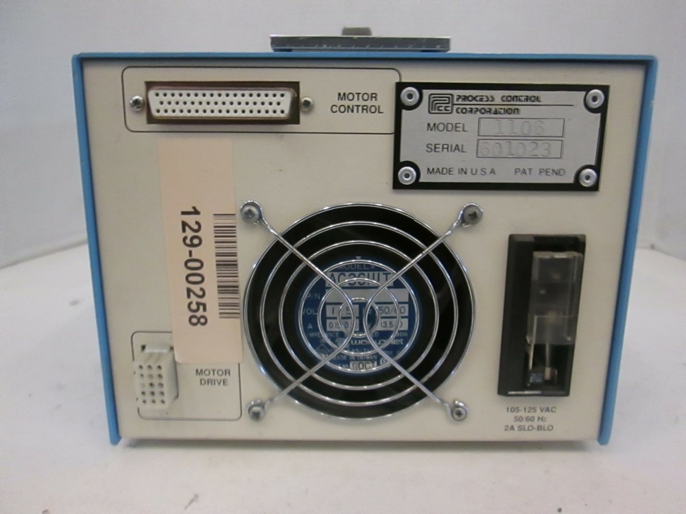 Process Control Corp., QuikTest 1106 Motor Control Unit, 1106, Used