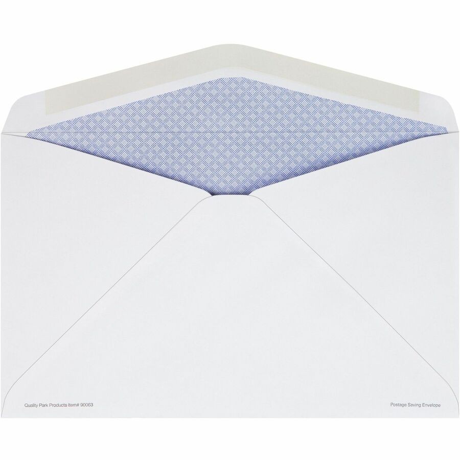 Quality Park QUA90063 Postage Saving Window Envelopes #10 9.5"x6" White