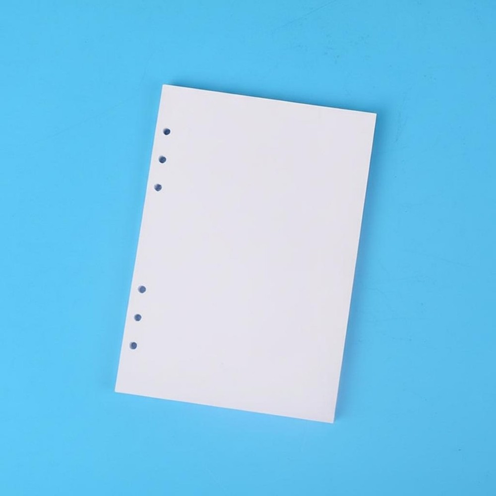 80 Sheets 6 Hole Binder Refill Printable Blank Journal Refills Silky Writing