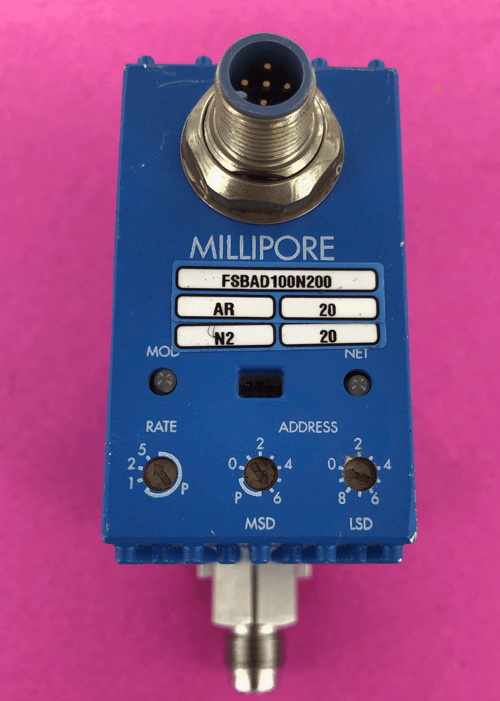 MILLIPORE INTELLI FLOW DIGITAL FLOW CONTROLLER GAS N2 20SCCM