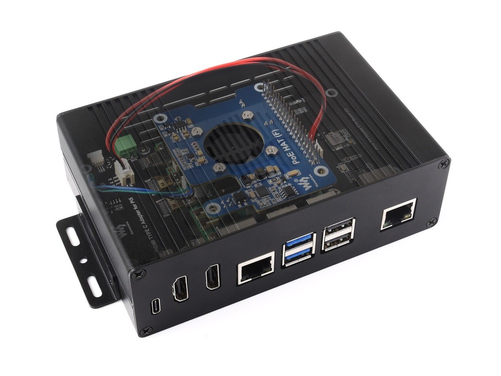 Waveshare Multi-functional All-in-one Mini-Computer Kit for Raspberry Pi 5