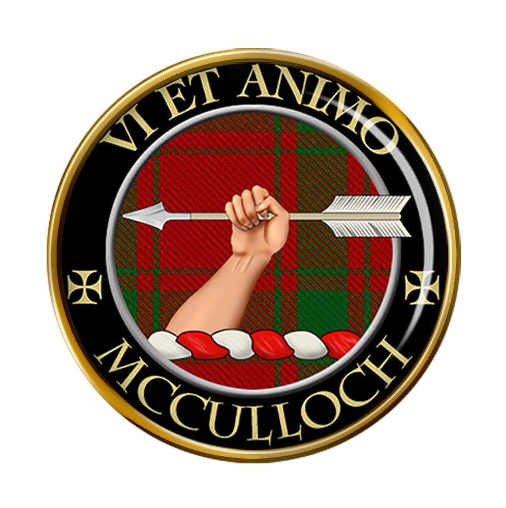 McCulloch Scottish Clan Pin Badge