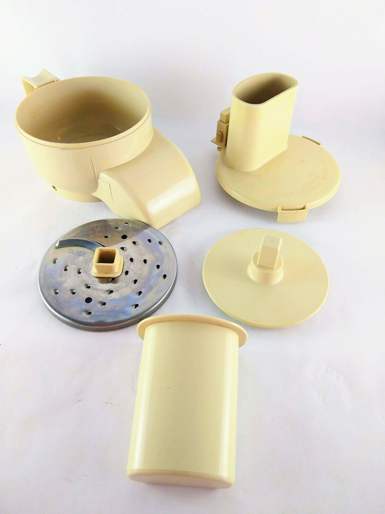 West Bend 6500 Food Processor Shooter Bowl Lid Pusher Blade Replacement Parts