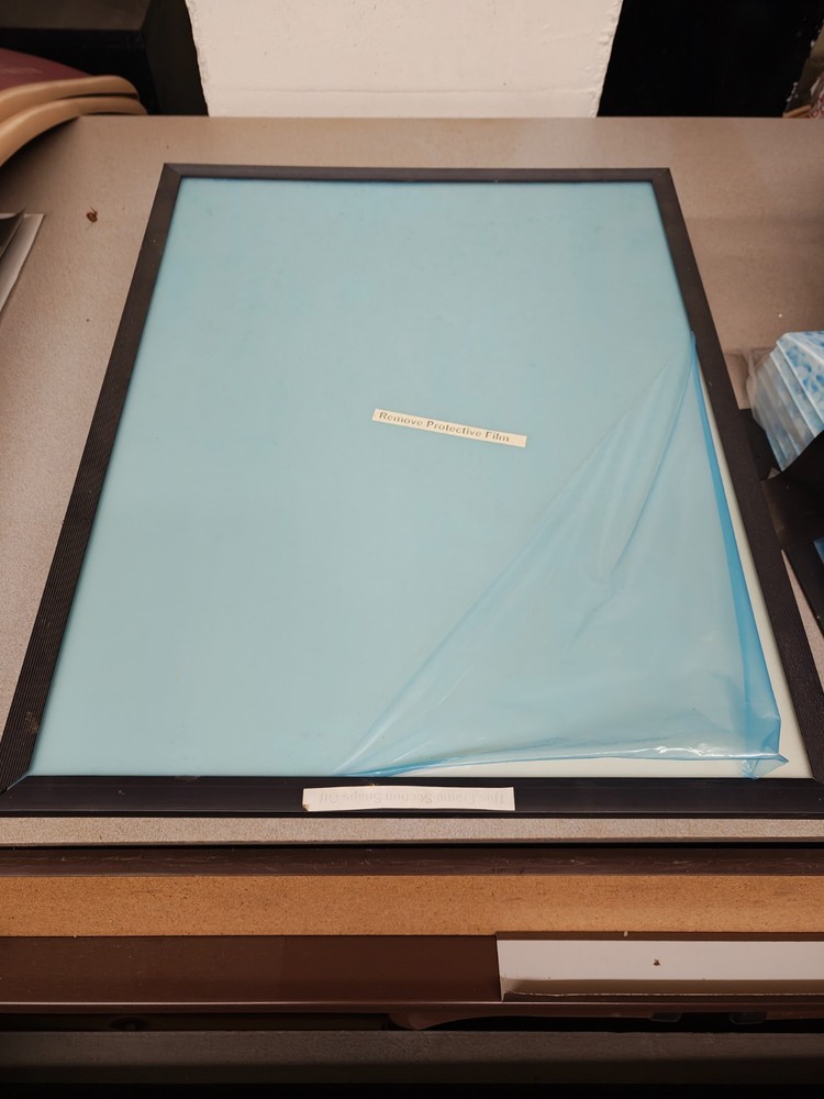 light box 16 x 20 pull chain fluorescent