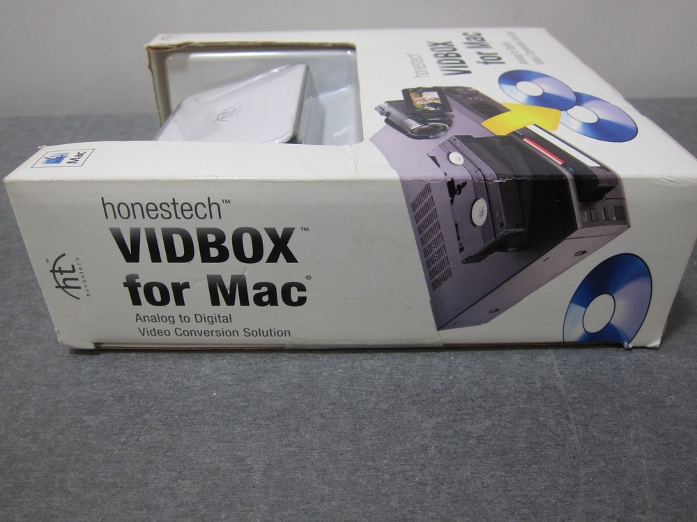 Honestech Vidbox For Mac Analog to Digital Video Conversion Solution NEW/SEALED