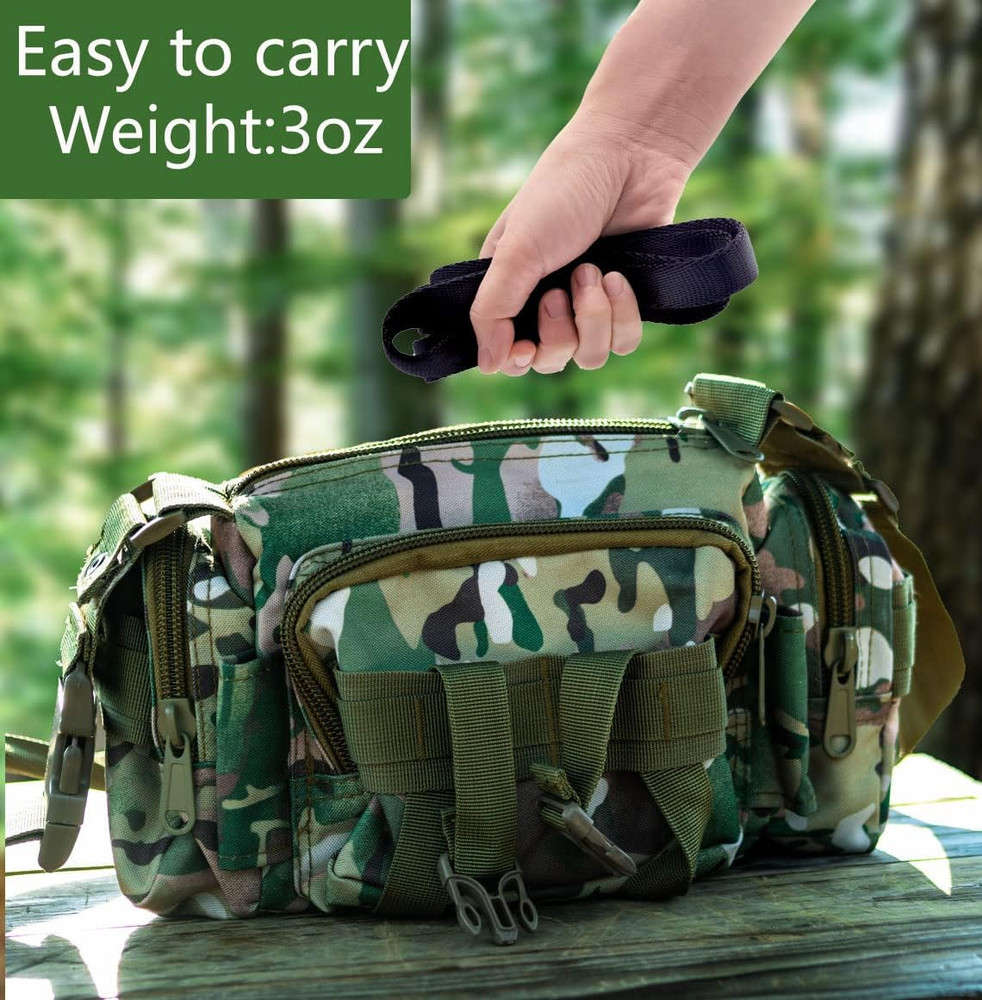 Climbing Stick Aider for Hunting Tree Stand Steps, Easy-To-Use Lightweight Rope