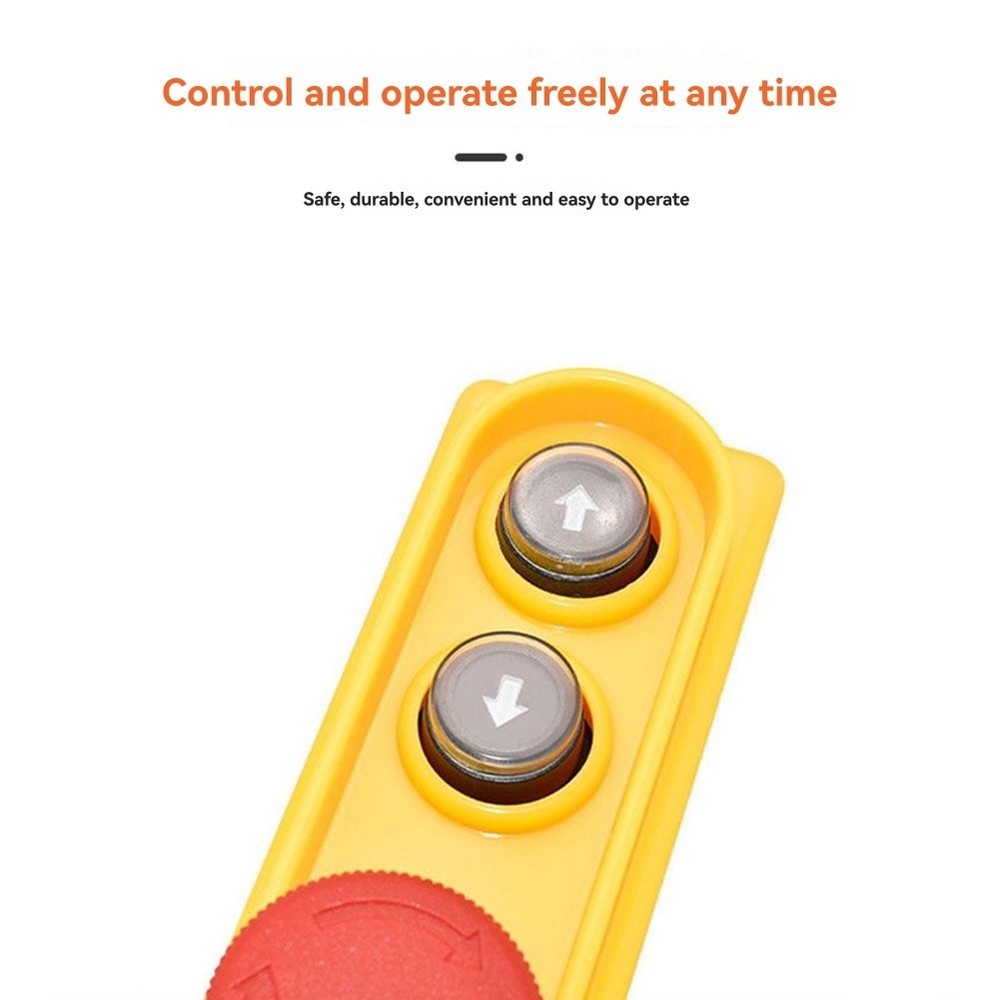 Rain Proof Lifting Button Box Emergency Stop Button 2.2KW Direct Control7414