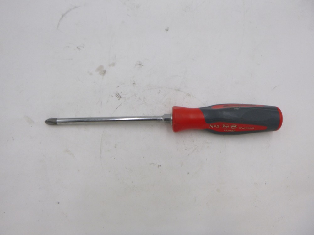 Snap On SHDP63IR Number 3 Phillips Screwdriver Red