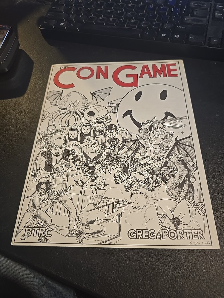 The Con Game - By Greg Porter 1989- Nos