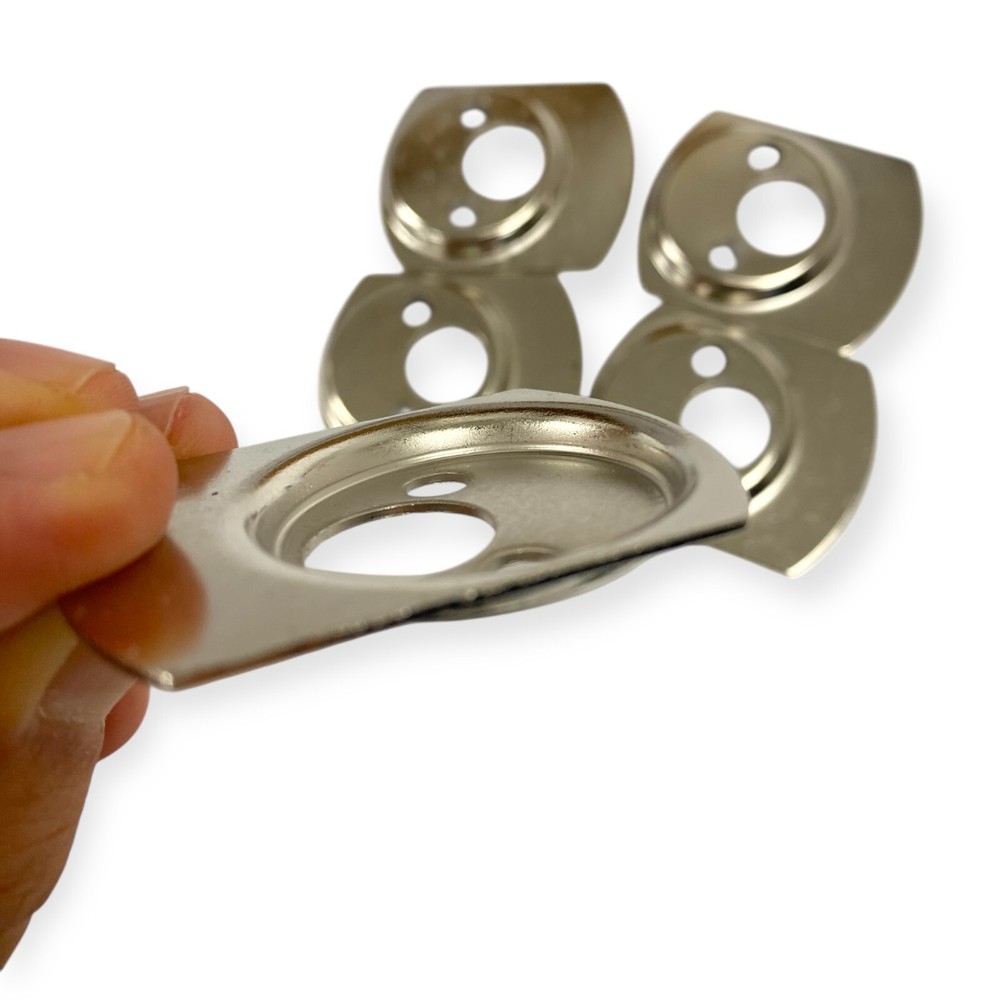 Mounting Bracket Plates 3 Hole for Various Applications, 5 Pcs