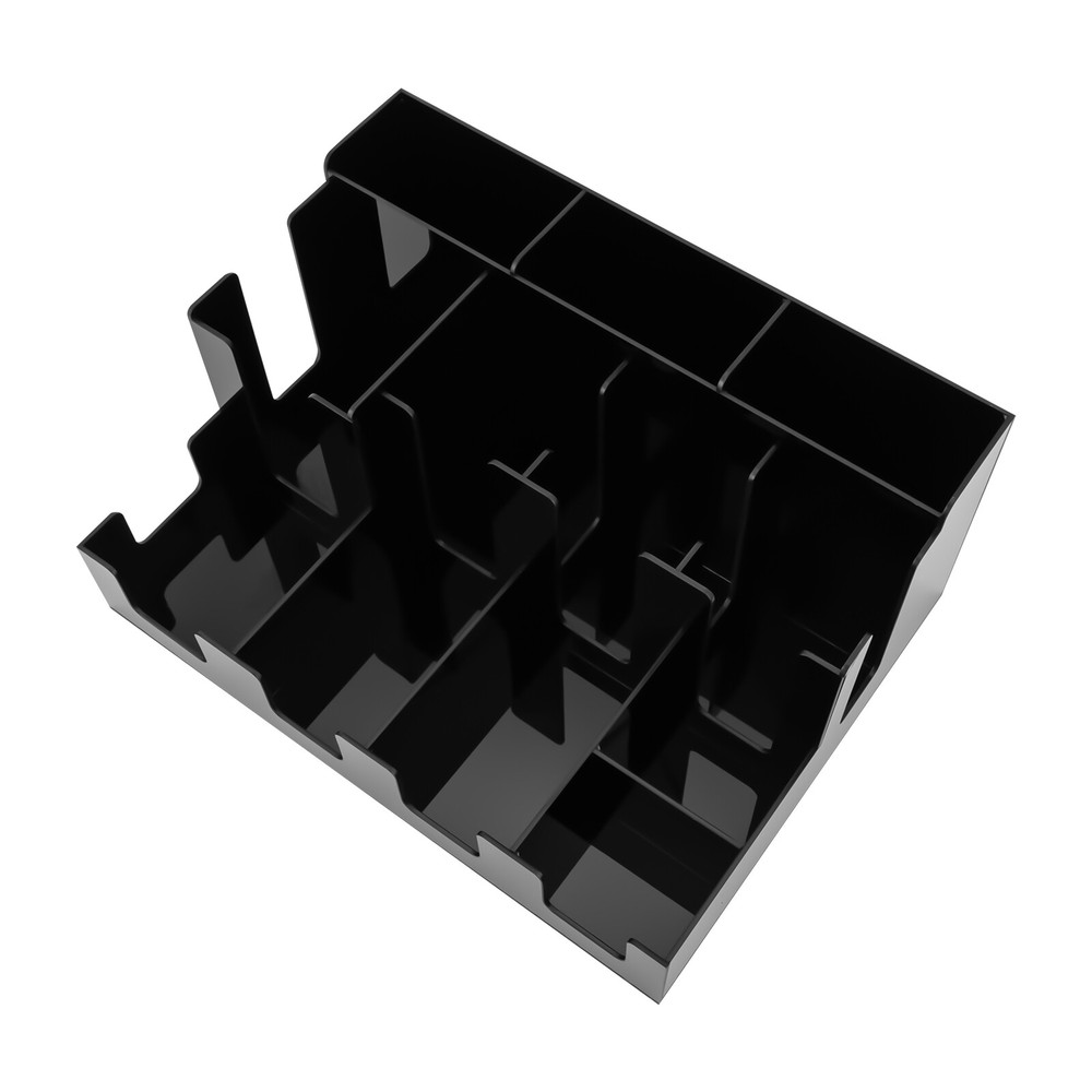 Paper Cup And Lid Organizer, Coffee Cup And Lid, Condiment, Cup, Sugar Organizer