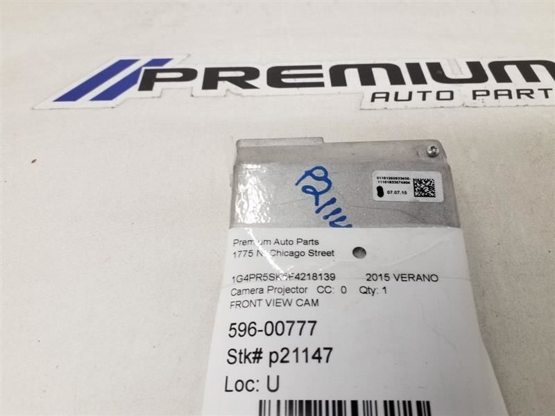 Camera/Projector Front View Camera Fits 15-19 IMPALA 516266