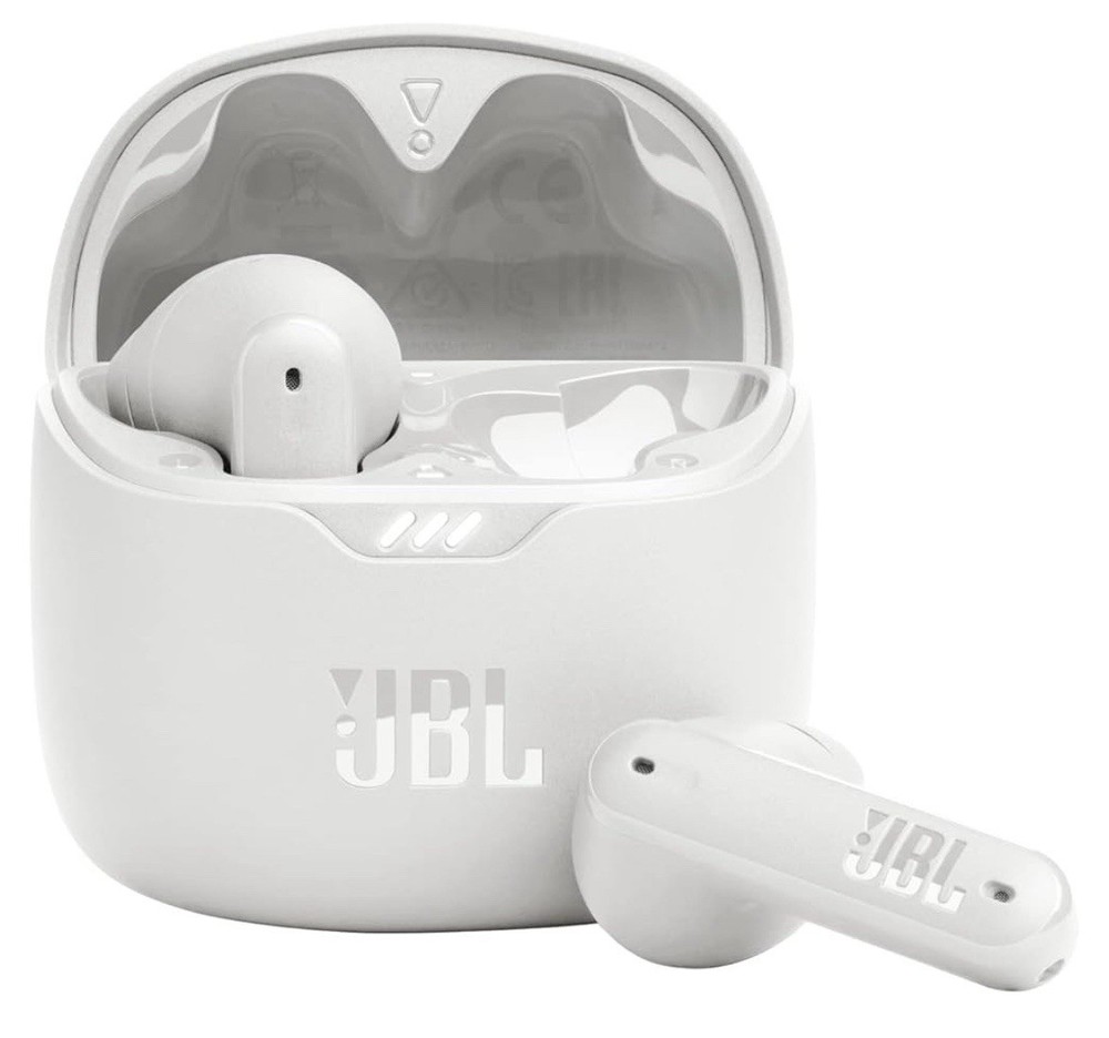 JBL Tune Flex True Wireless Noise Cancelling Earbuds - White