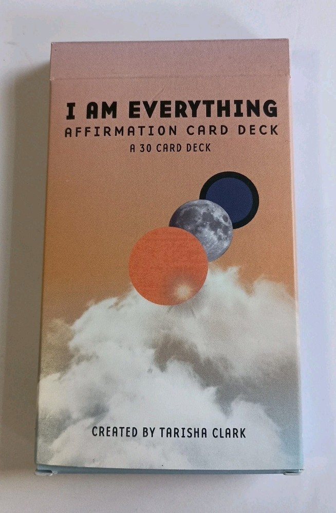 I Am Everything Affirmation Card Deck 30 Card Deck Created By Tarisha Clark